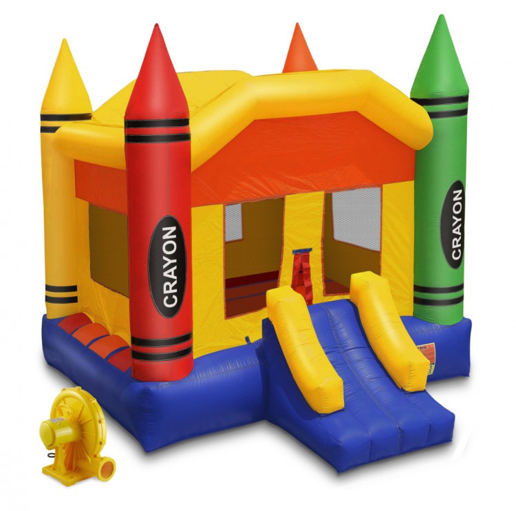 Crayon Bounce House